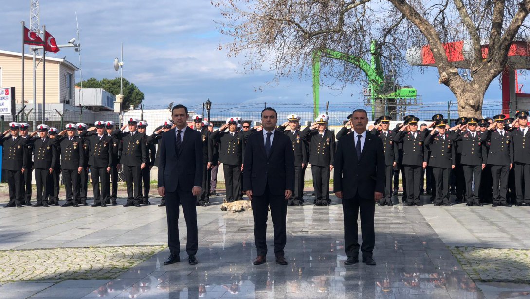 18 MART ŞEHİTLERİ ANMA GÜNÜ VE ÇANAKKALE DENİZ ZAFERİ'NİN 108. YIL DÖNÜMÜ