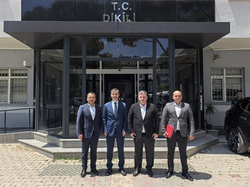 İzmir İl Müdürlerimizden Kaymakamımıza Ziyaret